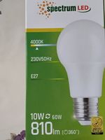 10x Spectrum LED Lampe 10W 4000K E27 neutralweiss EU Produkt