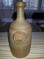 Ancienne bouteille en céramique signée / alte Keramik Flasch