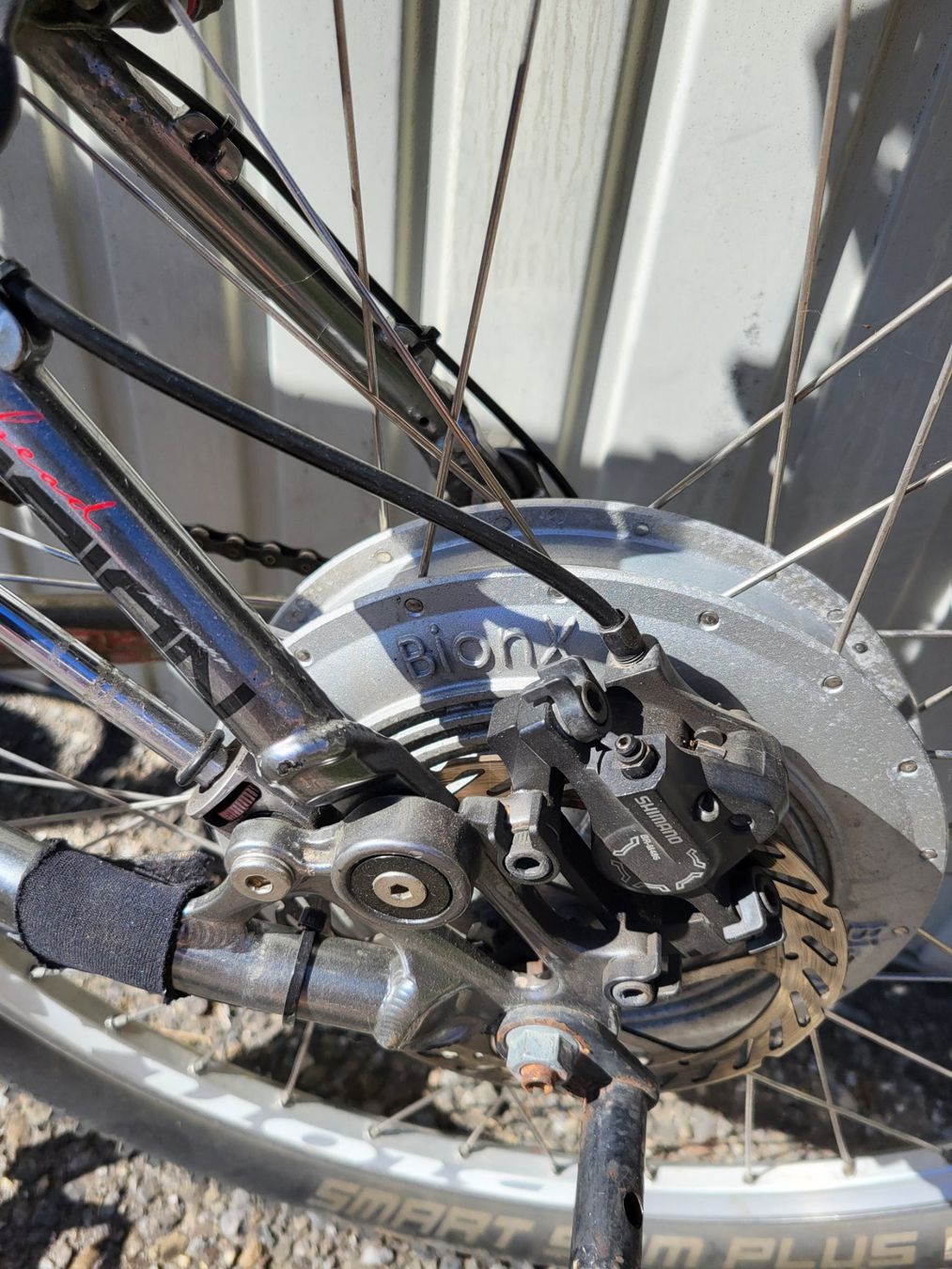 Bionx Biciclette: E-Mountainbike Centurion Backfire Silber Black – Usato da Marly venduto da ribi14 1