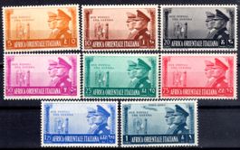 ITALIENISCH OSTAFKA SERIE ACHSENMÄCHTE 1941 **POSTFRISCH **