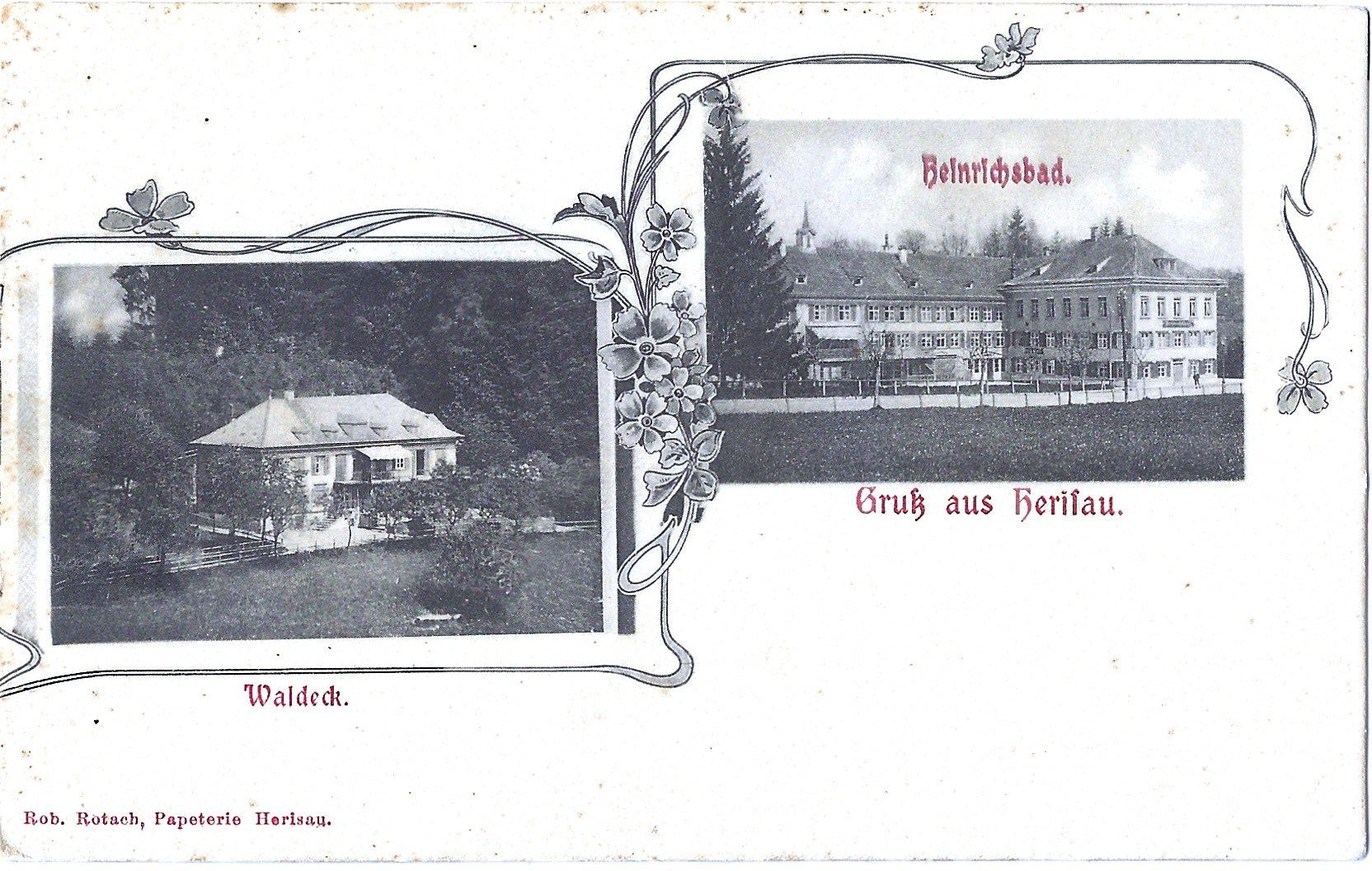 Cartes postales: Gruss   aus   Herisau – D'occasion à Bütschwil par Jackson1A