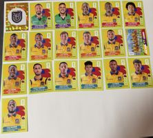 Panini WM 2026 - Ecuador Set 19 Stk inkl Wappen & Teambild
