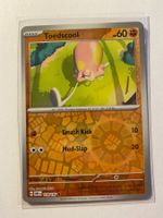Pokemon Toedscool 118/197 Reverse Holo Obsidian Flames EN