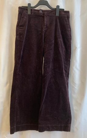 Pantalon velours côtelé bourgogne MANOR