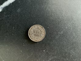 Pièce de monnaie suisse de 0.50 de 1909