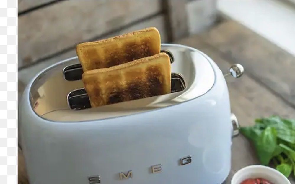 Smeg Elettrodomestici da cucina: SMEG 2-Schlitz-Toaster Hellblau wie neu – Nuovo (secondo la descrizione) da Delémont venduto da and_mj6d 1