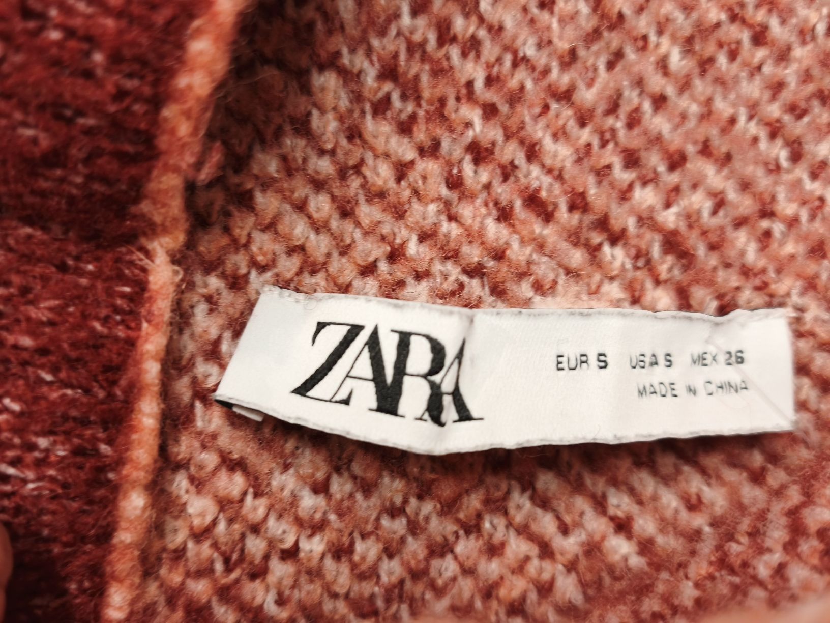 Zara Maglioni & Felpe: Damen Pullover Zara gestreift mehrfarbig Grösse S – Usato da Emmetten venduto da SecondhandSiska 3