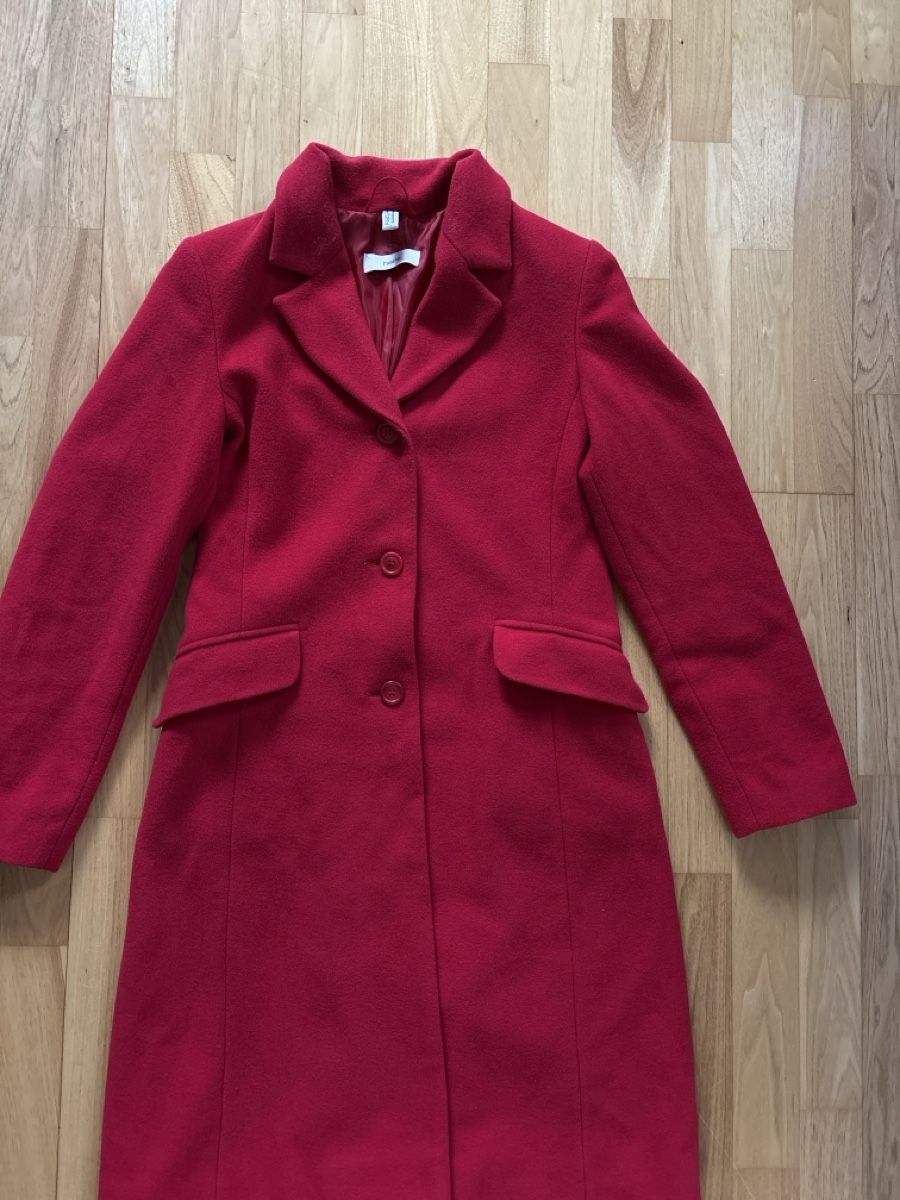 Heine Cappotti: Mantel Wolle rot von Heine – Nuovo (secondo la descrizione) da Birsfelden venduto da Haex 3