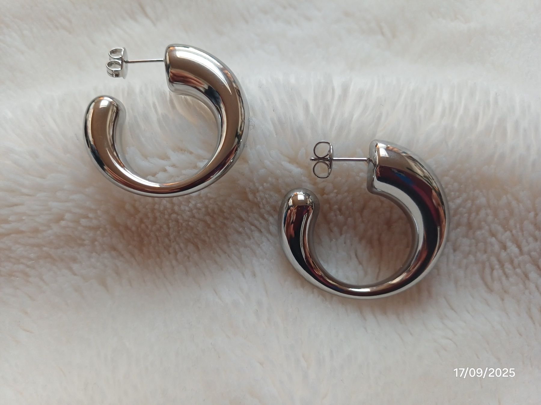 Orecchini pendenti & Orecchini a lobo: Creolen - Material: Edelstahl – Nuovo e nell'imballaggio originale da Würenlos venduto da Abracadabra26 1