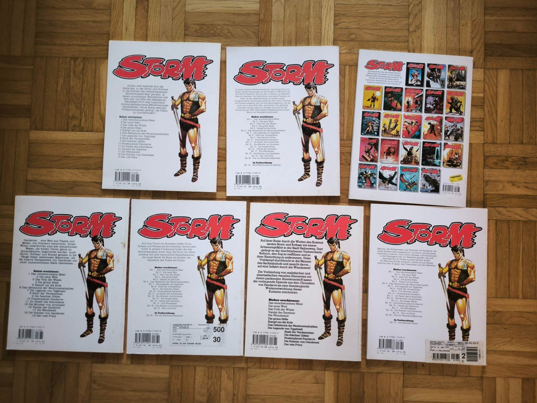 Fumetti: Storm Comic  7 HEFTE - Sammlung-Don Lawrence Ehapa Splitter – Usato da Kriessern venduto da VanWilder 1