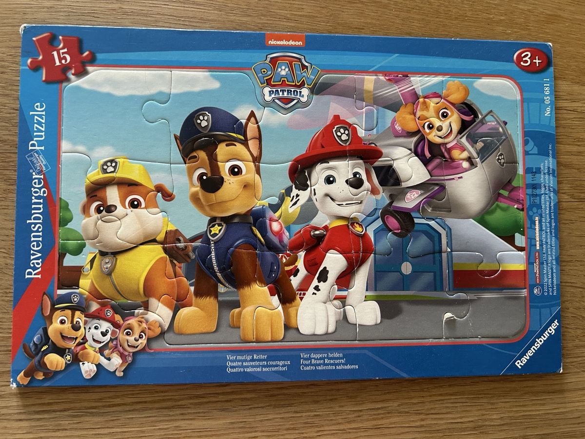 Ravensburger Puzzles: Puzzle + Ball von Paw Patrol – Gebraucht aus Stäfa von Michelecarmen8892 1