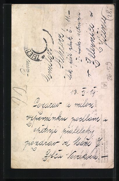 Cartoline postali: Alphonse Mucha: Mutter und Kind schlafen – Usato da Berlin venduto da bartko-reher 1