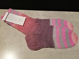 Socken handgestrickt, Grösse: 40/41