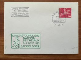 Saignelegier 1970  Werbestempel (M268)