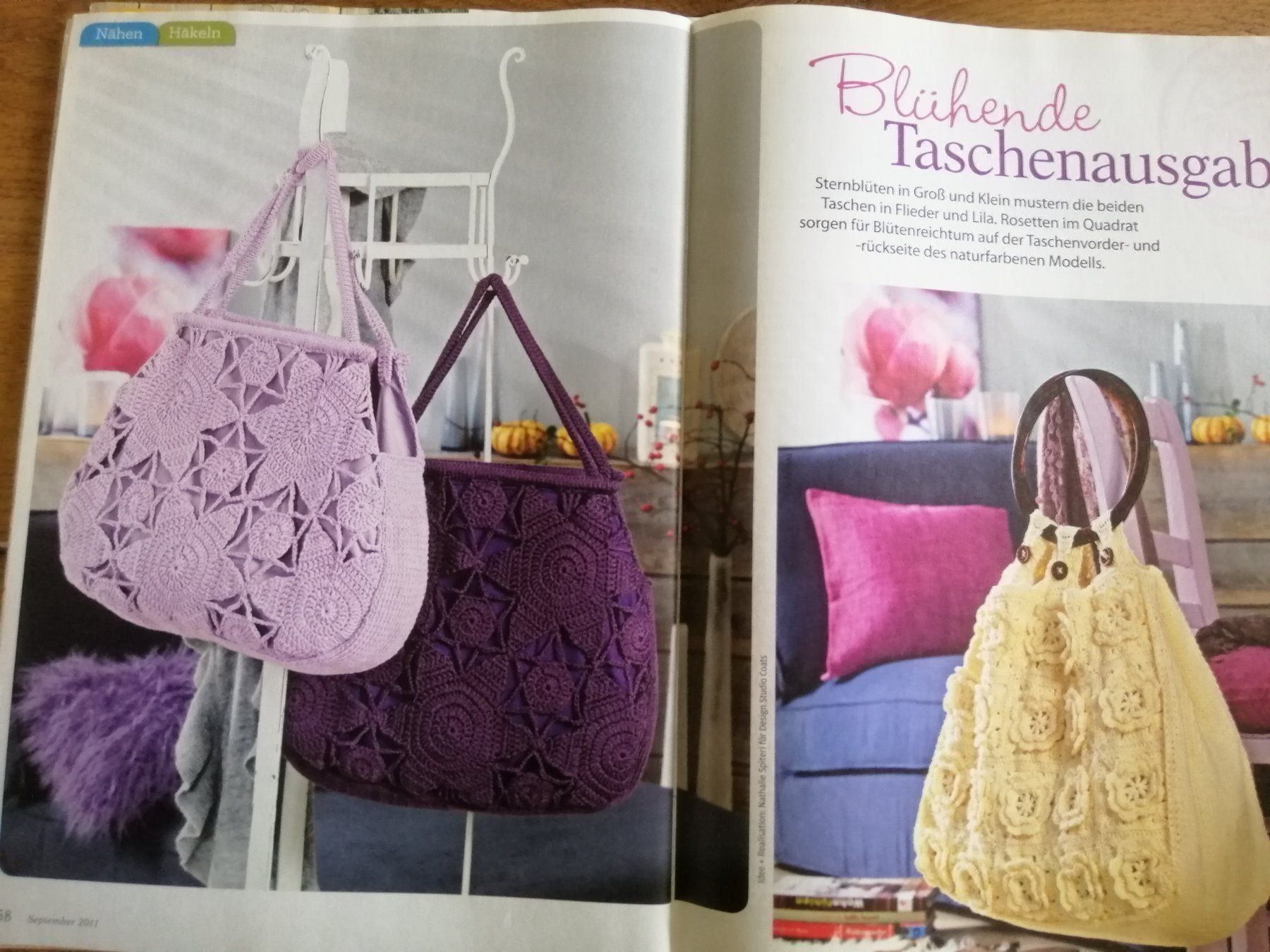 Zeitschriften & Magazine: 2 Handarbeitshefte / Stricken, Häkeln, Sticken, Nähen – Gebraucht aus Langenthal von Handstrick 4