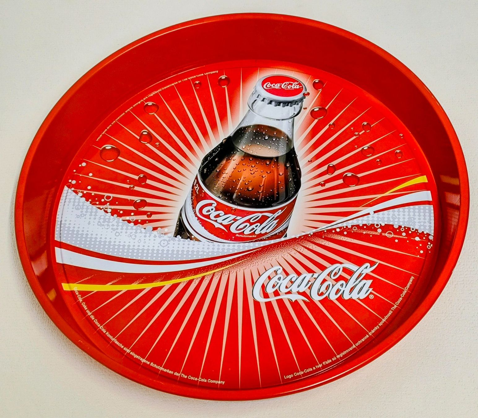 Servierplatten: Coca-Cola Serviertablett  ca. 20 Jahre alt – Neu (gemäss Beschreibung) aus Pfäffikon ZH von Colacity