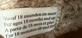 Plüschtier "MUFFY" Hase grau für 18+ Monate gebraucht