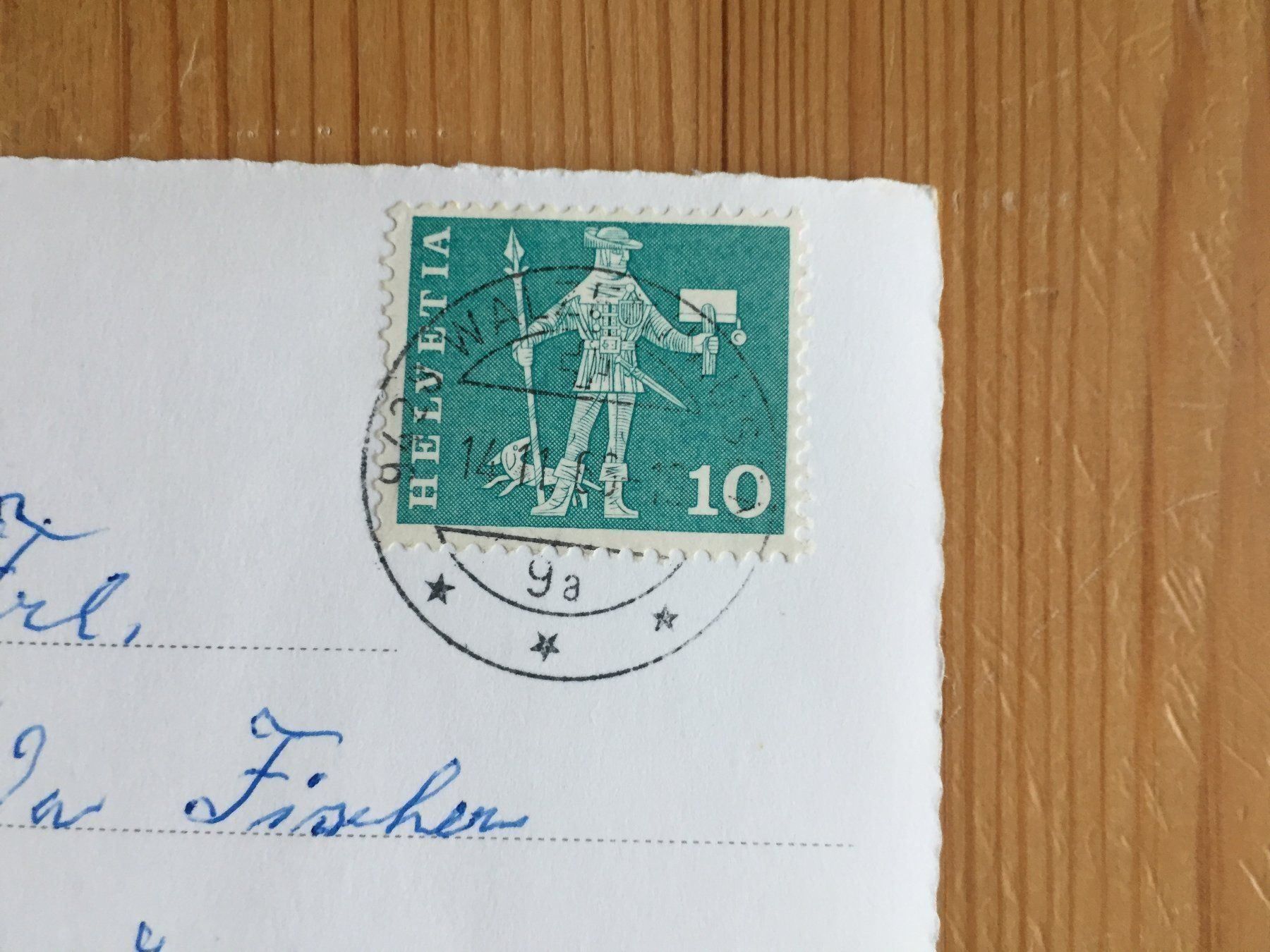 Cartoline postali: Walzenhausen - Sonneblick - AK 1963 – Usato da Oberuzwil venduto da Henri09 1