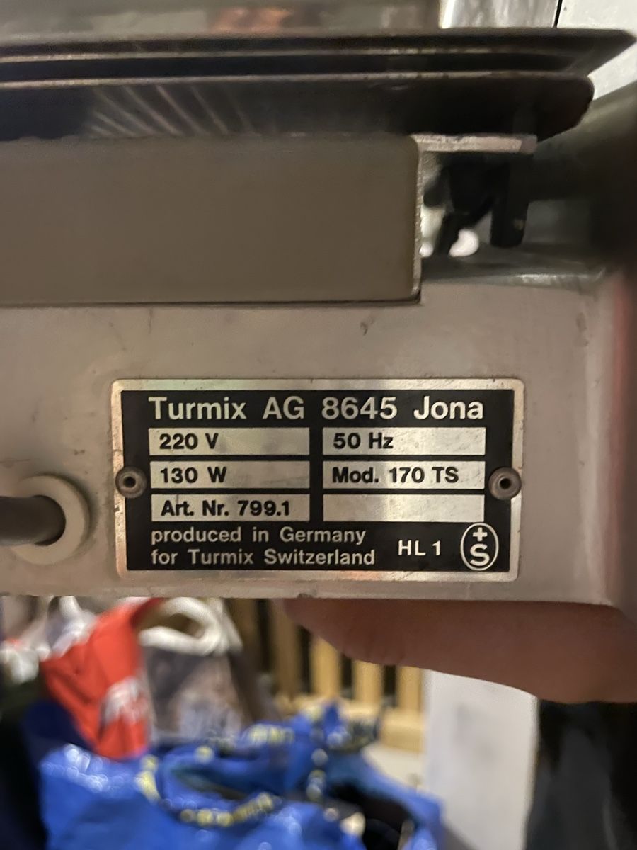 Turmix Küchengeräte: Schneidemaschine – Gebraucht aus Büren an der Aare von mii_57vx 6