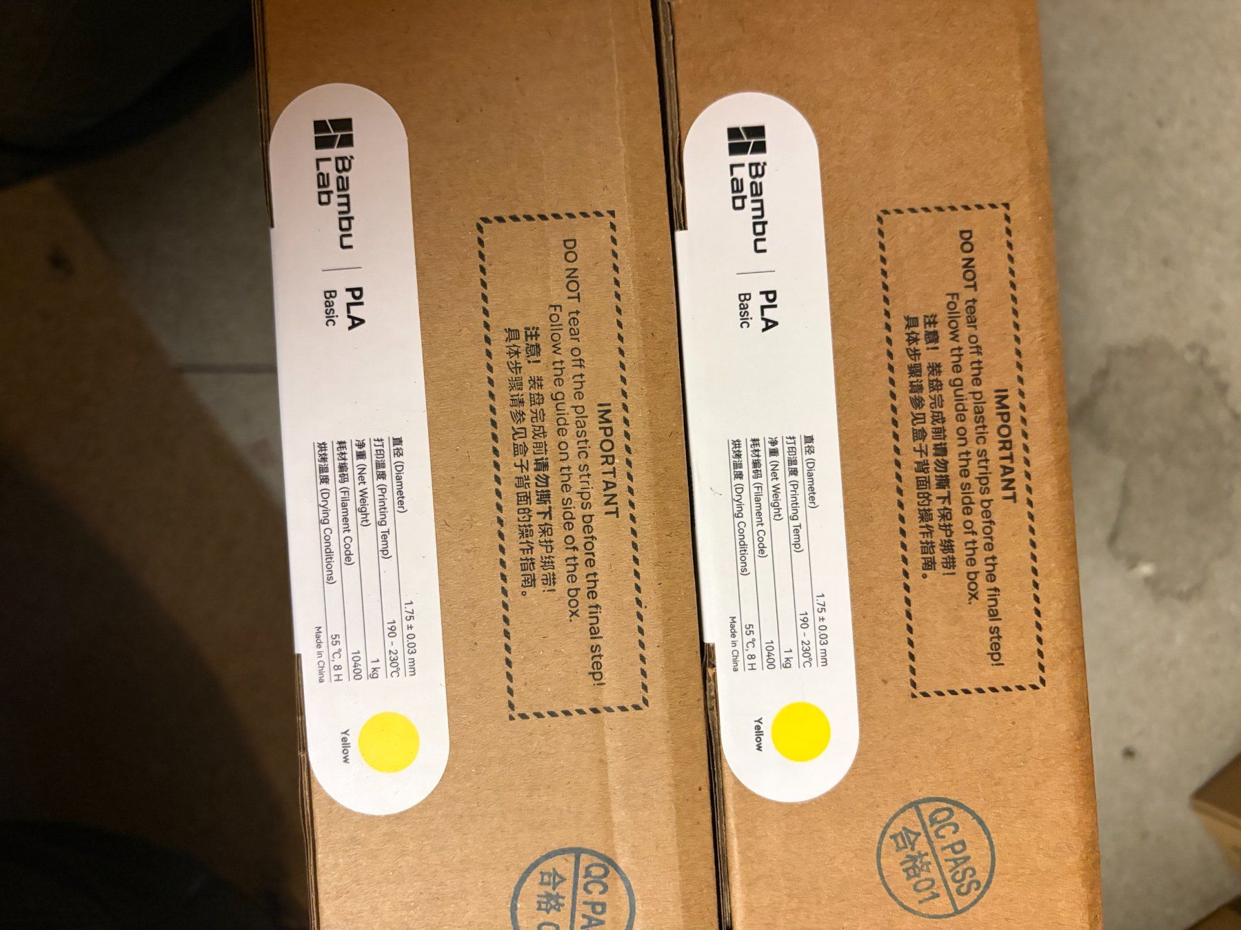 Bambu Lab Stampanti 3D: Bambulab PLA Basic Gelb – Usato da Längenbühl venduto da AdiM30