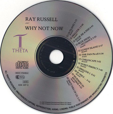 CD: Ray Russell - Why not Now – Usato da Unterbäch venduto da niquz 2