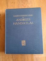 Namenverzeichnis zu Andrees Handatlas 1928 