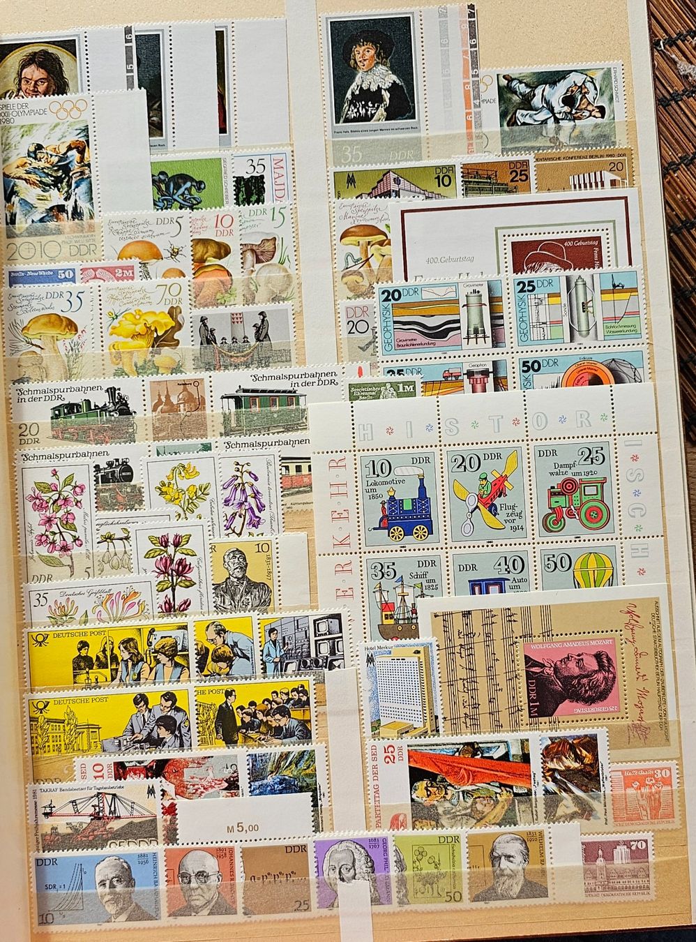 Tutti i francobolli: Sammlung Briefmarken  DDR ** – Nuovo (secondo la descrizione) da Les Valettes venduto da Nuba1