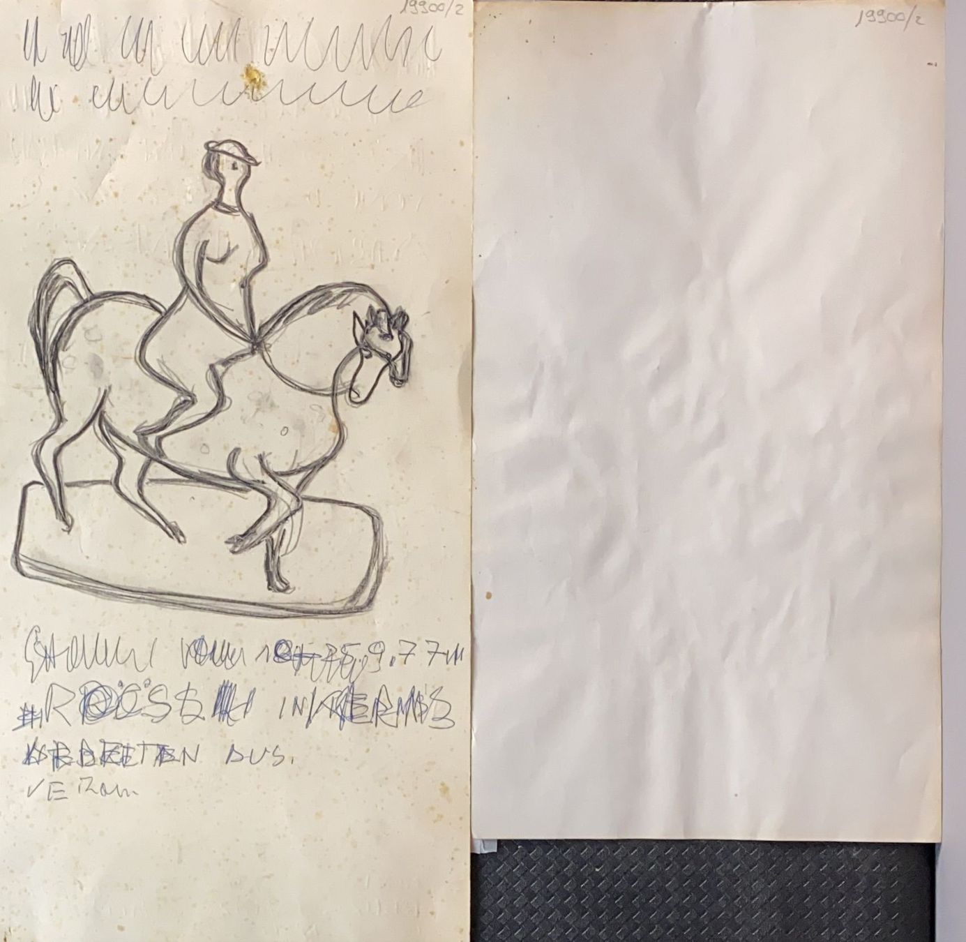 Gemälde: Hugo Imfeld. Drei Entwurfsstudien für Plakat: Rössli Kerns. – Gebraucht aus Zumikon von tesoro8853 1
