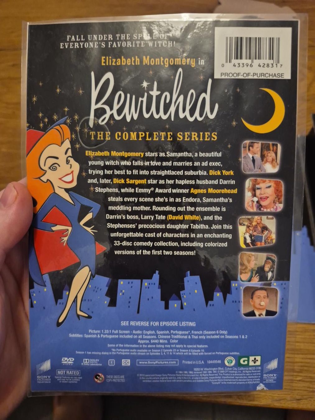 Alle DVDs: Bewitched - The Complete Series - Elizabeth Montgomery Code1 – Gebraucht aus Oberembrach von giu_7ksd 9