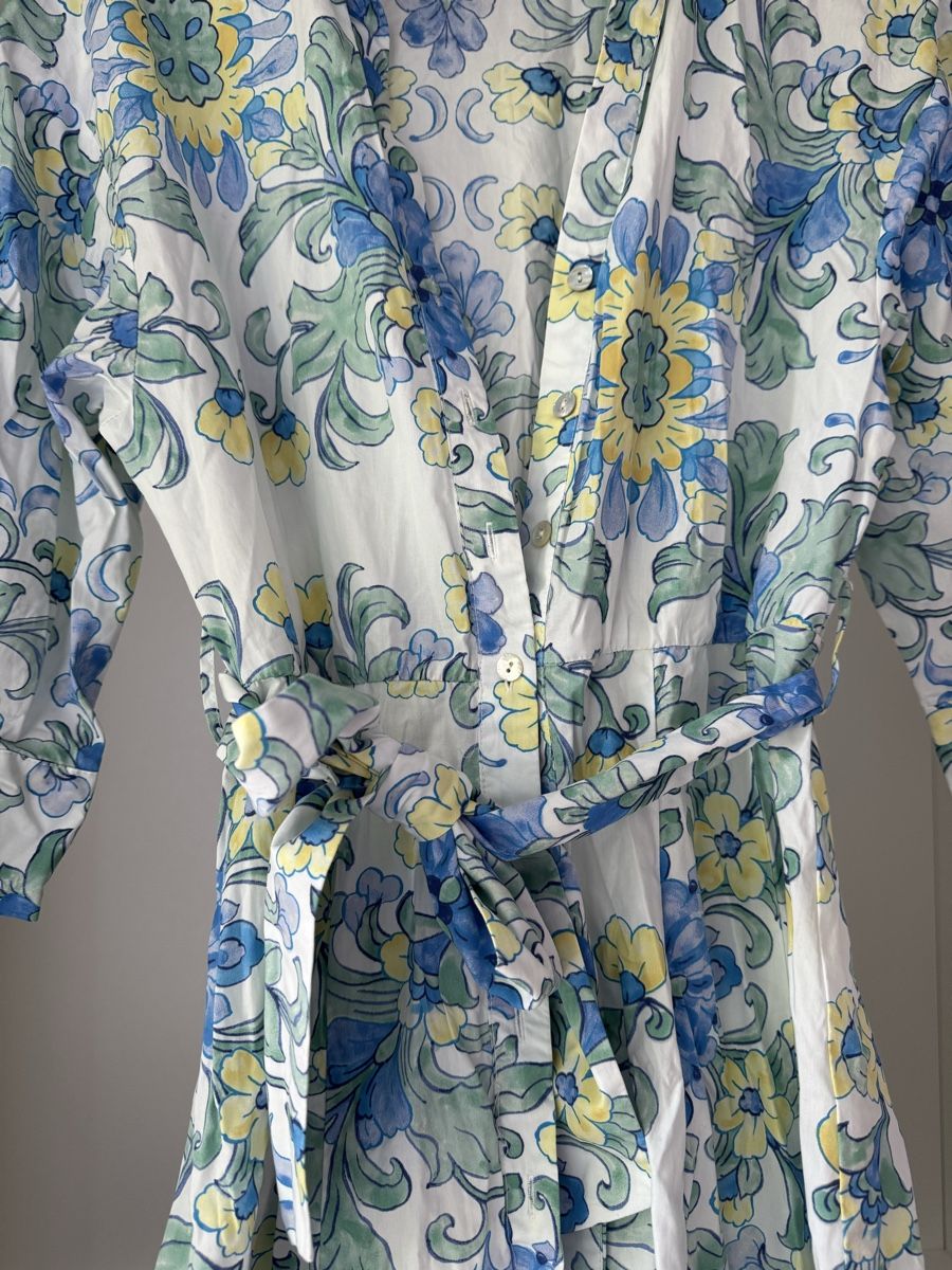 Zara Vestiti: Zara Kleid Blumenmuster Midi Grösse M Sommer  – Usato da Zürich venduto da kat_t9m9 1