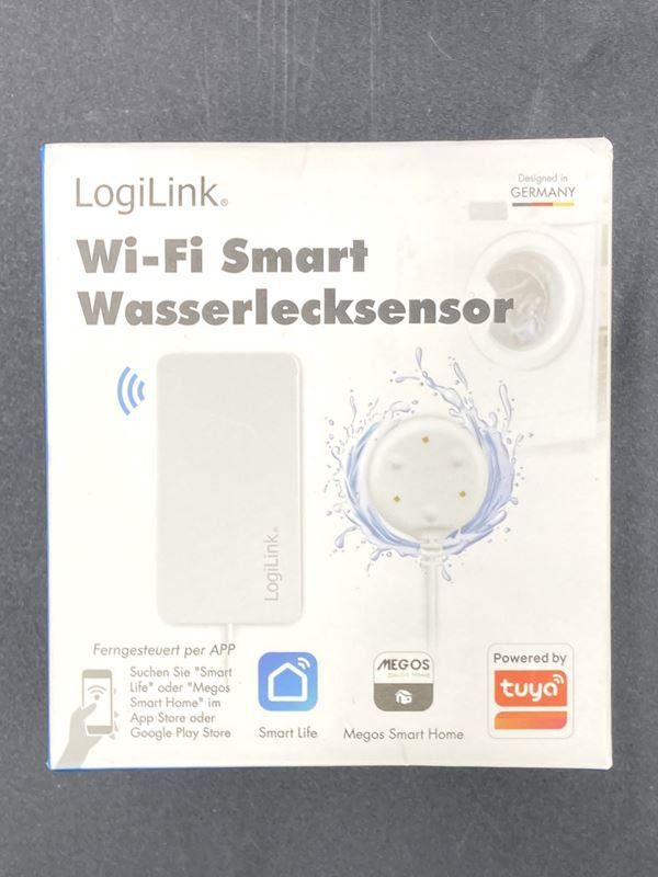 Sistemi d'allarme: LOGILINK | Wasserlecksensor | Wi-Fi Smart | Weiss – Nuovo (secondo la descrizione) da Wittenbach venduto da Restwert_St-Gallen 1