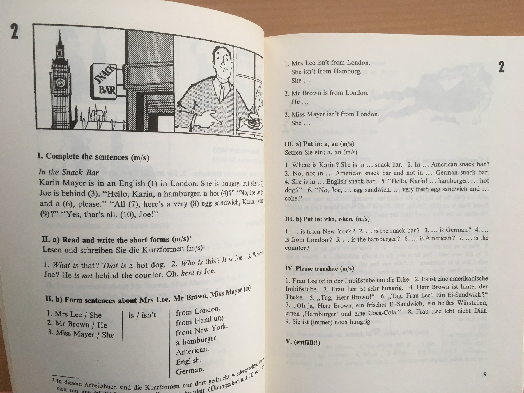 Libri: Englisch für Sie - Arbeitsbuch 1 – Usato da Grenchen venduto da Kogi7 4
