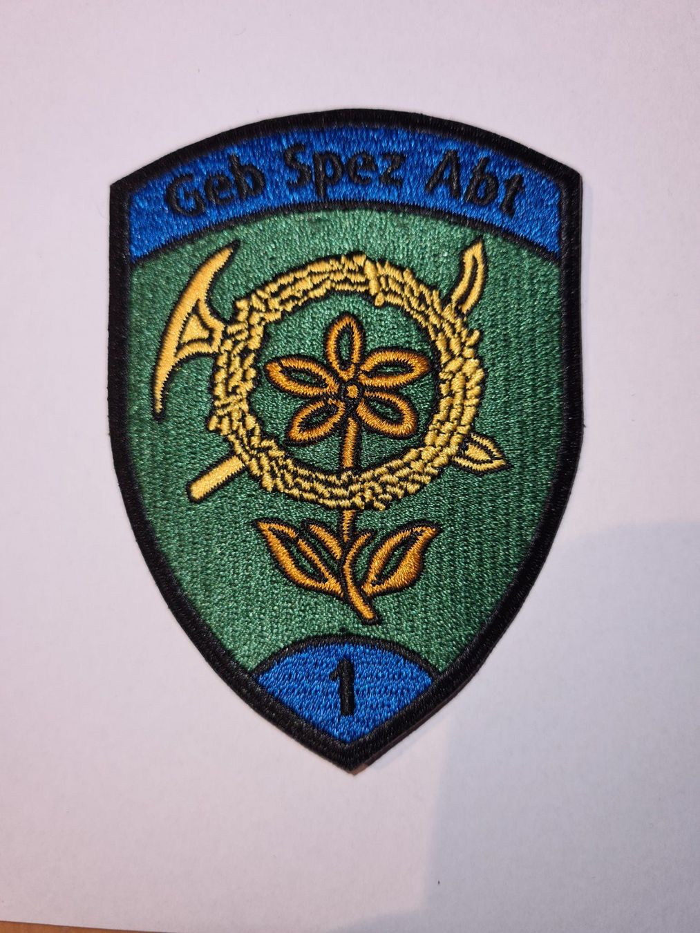 Schweizer Armee Plaketten & Abzeichen: Geb Spez Abt   Badges – Gebraucht aus Obermumpf von oiskypoisky