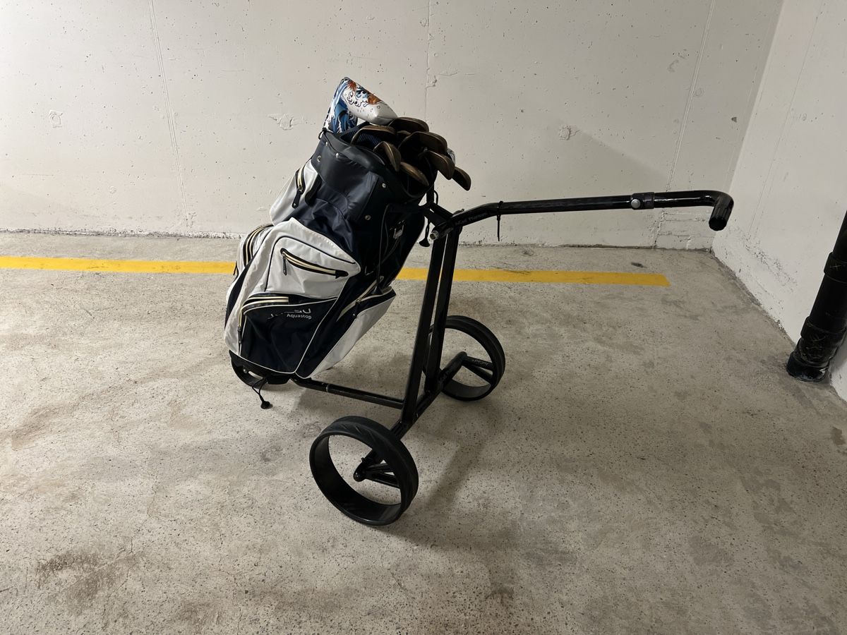 Jucad Trolleys: JuCad Phantom Golf Trolley – Gebraucht aus Nürensdorf von romano_a