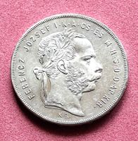 UNGARN - 1 FORINTH - 1872 K.B.