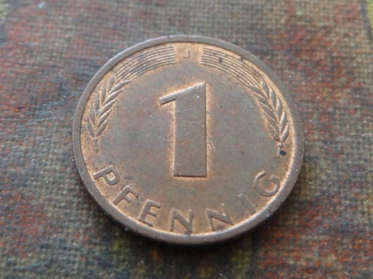 Tutti le monete: DEUTSCHLAND 1 Pfennig 1972 – Usato da Romanel-sur-Lausanne venduto da Swift13 1
