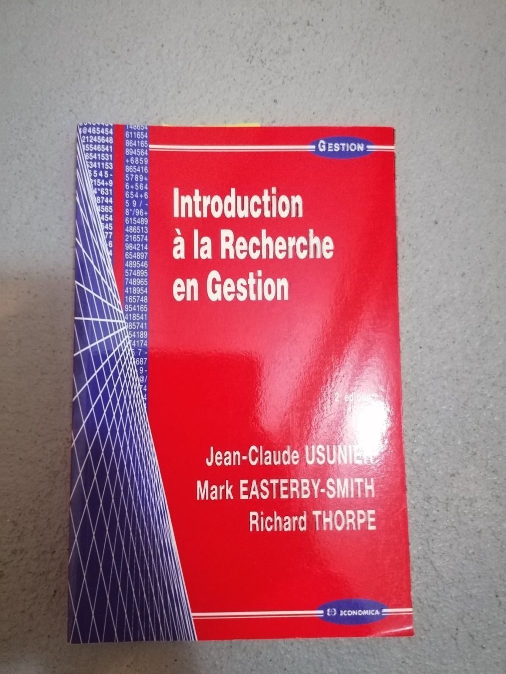 Libri: Livre: Introduction à la Recherche en Gestion – Usato da Büttikon AG venduto da Amineah