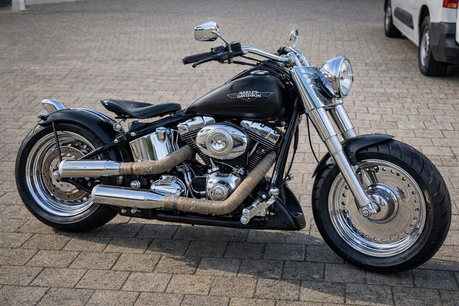 Harley-Davidson Chopper: Harley Davidson Fat Boy – Usato da Burgdorf venduto da SwissSeller_Lukas 1
