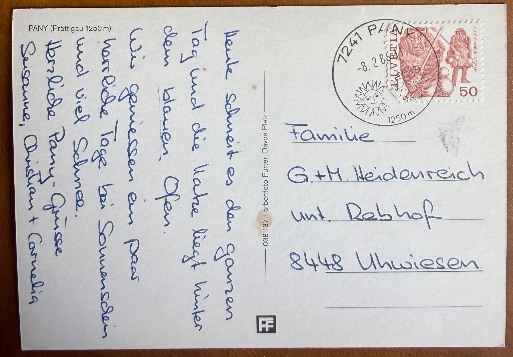 Cartes postales: Pany - Multivue winter – D'occasion à Lutry par Ediego 1
