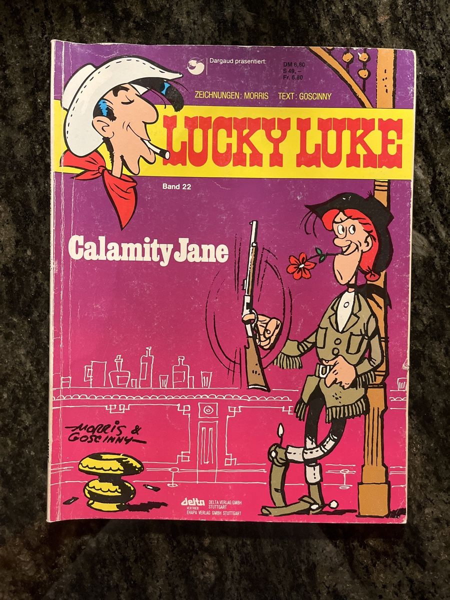 BD: Lucky Luke Comic Band 22 Calamity Jane – D'occasion à Rubigen par tamaroso