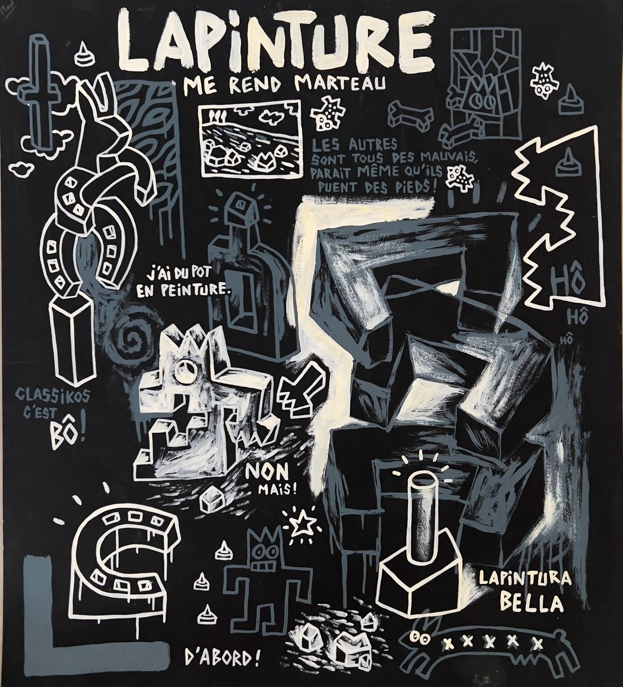 Dipinti: Speedy Graphito: Lapinture me rend marteau – Usato da Vétroz venduto da Chrisbad60