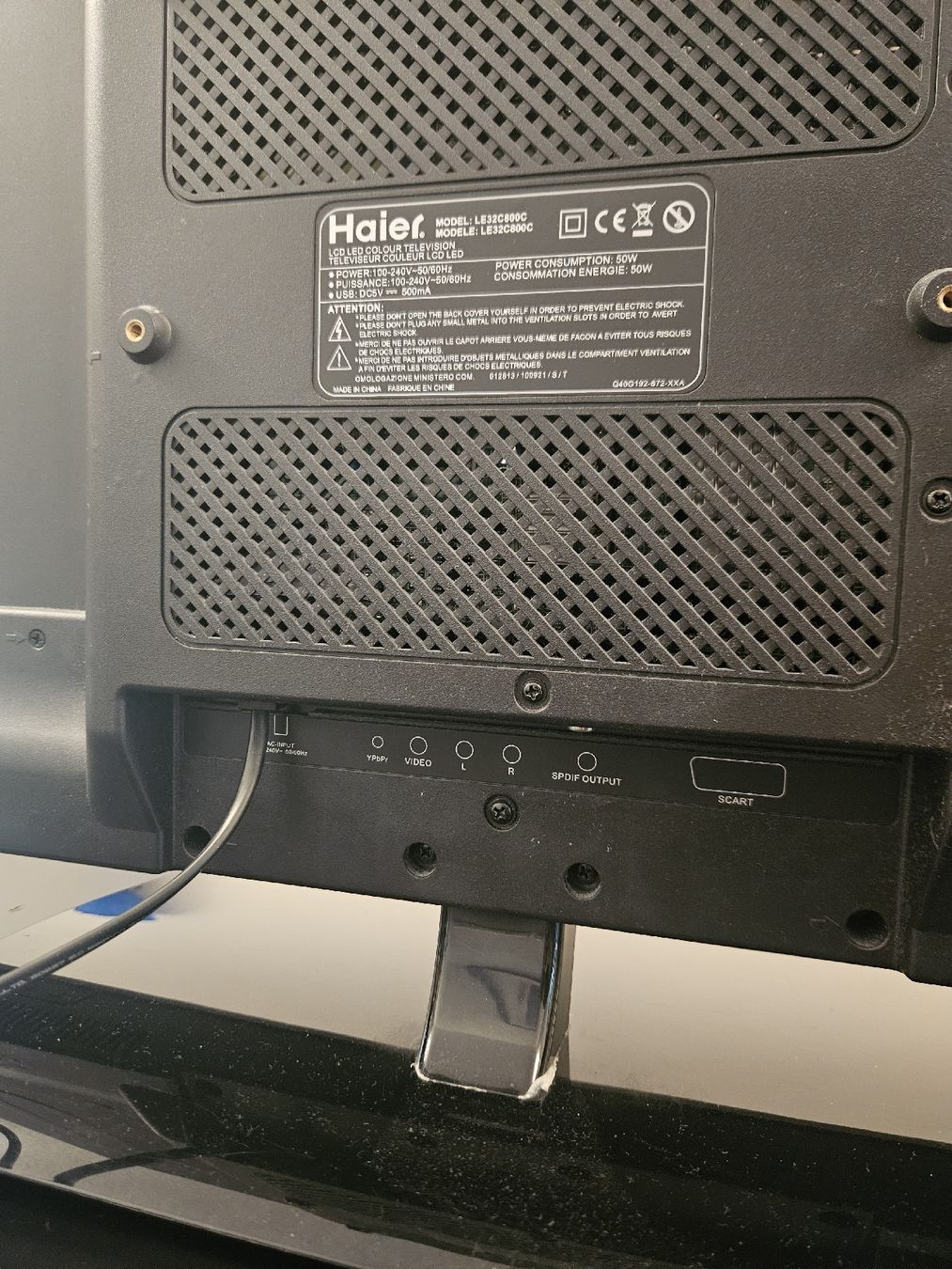 Haier Televisori: Haier TV 1080i/720p – Usato da Zürich venduto da bufalonan 2