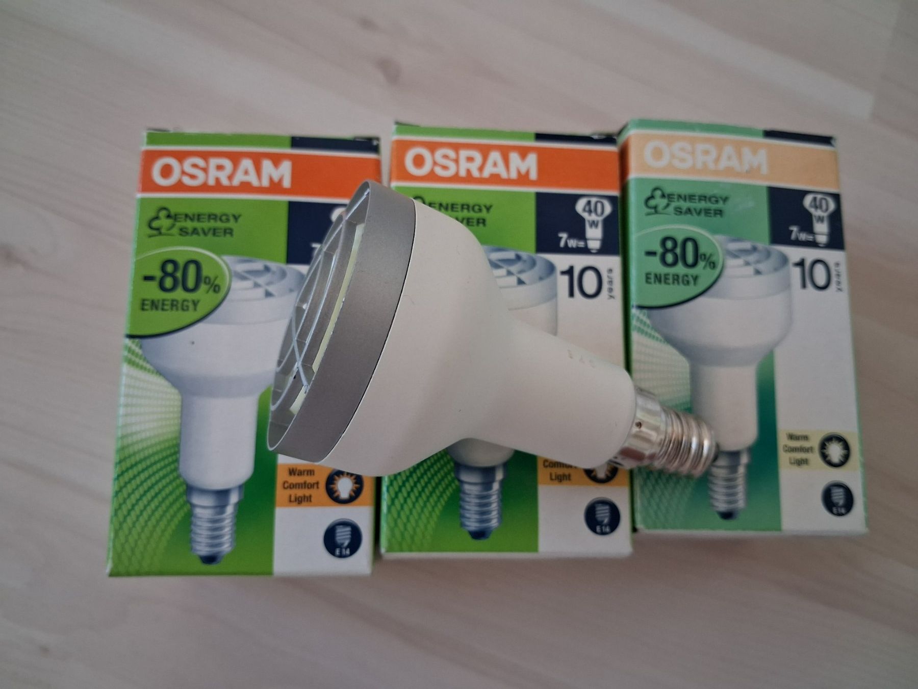 Osram Lampes: 3 X SPARLAMPE SPOT 7 WATT E 14 – Neuf avec emballage d'origine à langnau par Santos1411