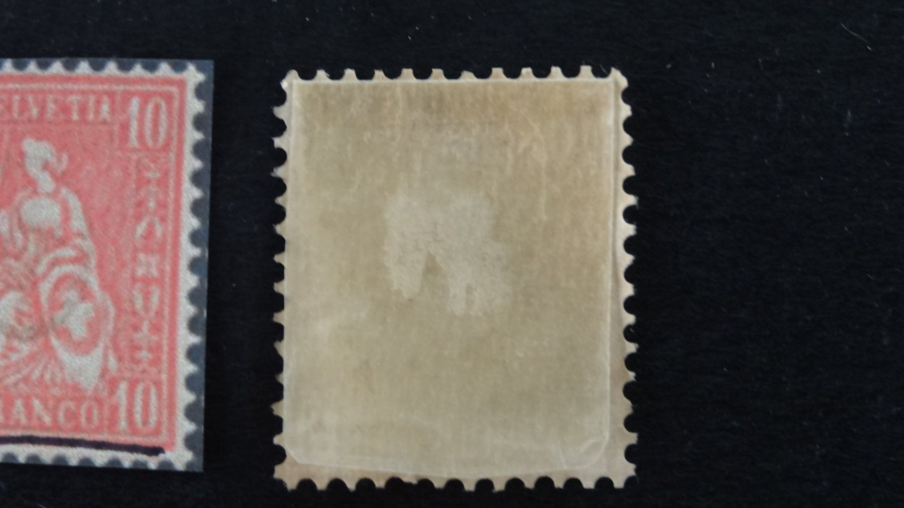 Alle Briefmarken: farblose Randlinie unten SBK 38   23 – Gebraucht aus Anwil von larks 1