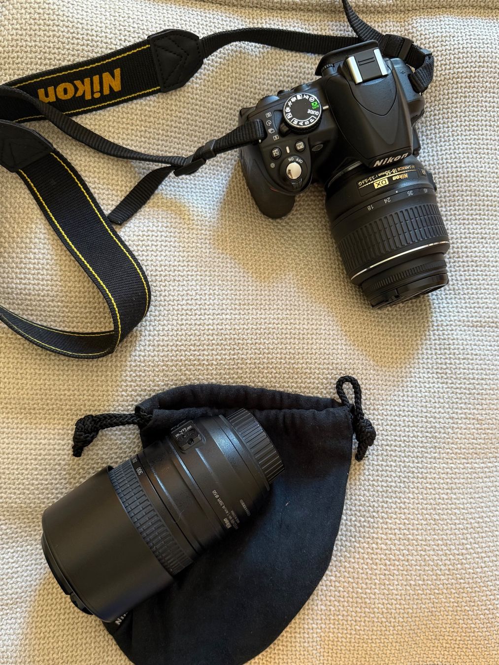 Nikon Fotocamera: Nikon D3100 Digitalkam. mit Kamerarucksack&Objektiv – Usato da Zürich venduto da crosstrainer02 3