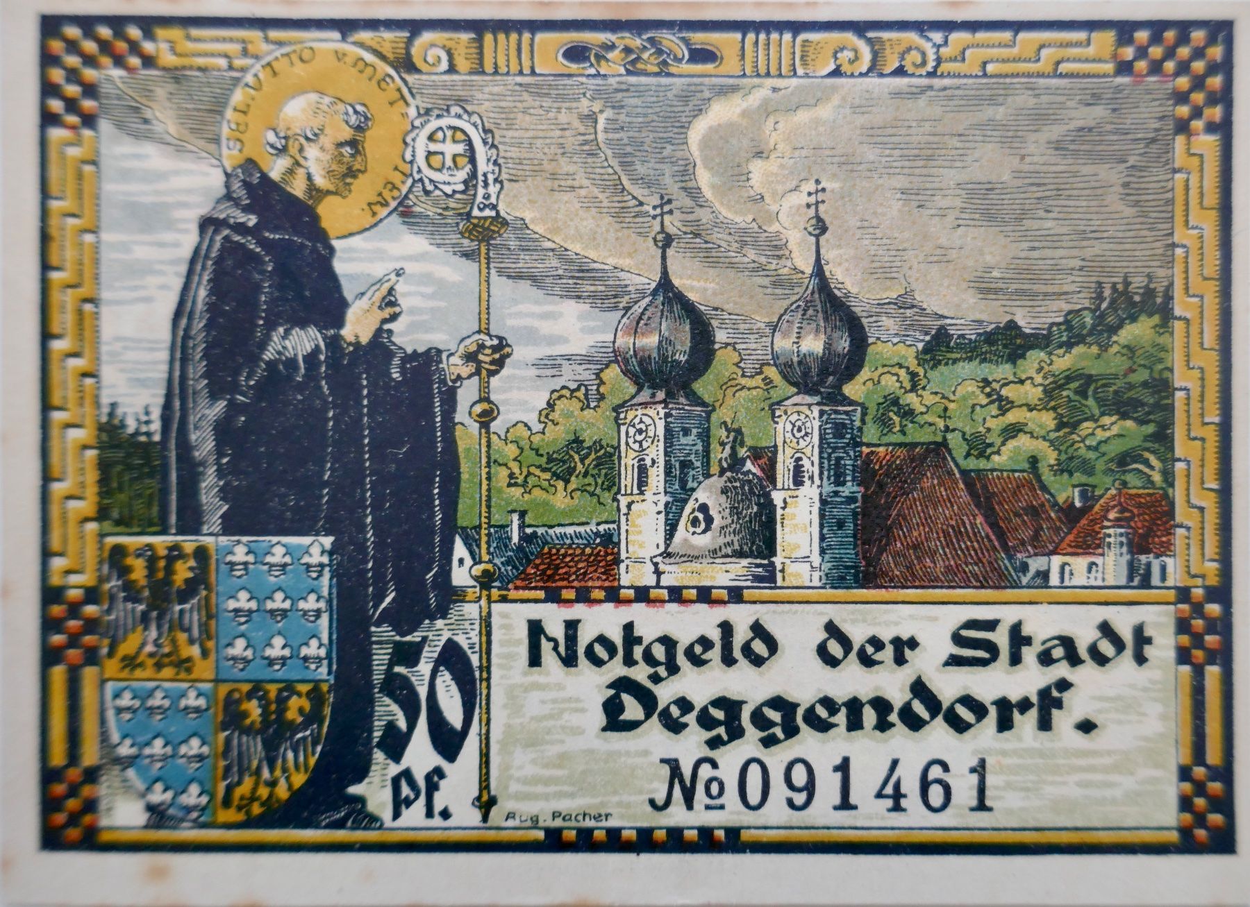 Banconote: 4 Stk Notgeldscheine 1920/1921, – Usato da Möhlin venduto da PHILABARTIS 5
