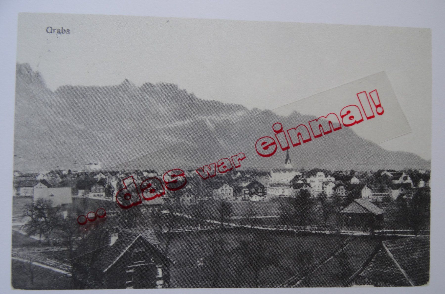 Cartoline postali: St. Gallen Grabs anno   1913 – Usato da Safnern venduto da Wstussi