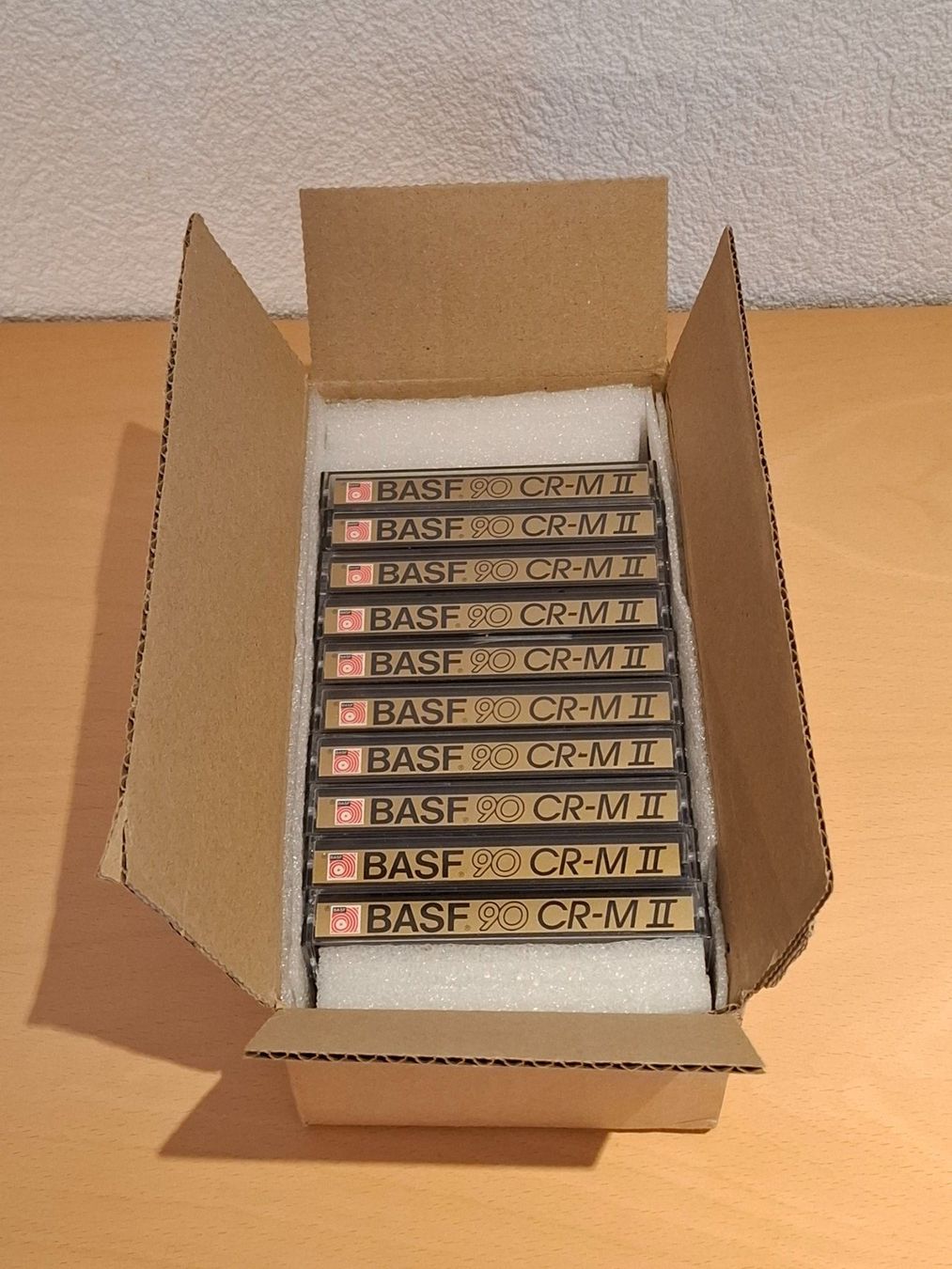 Musicassette: 10 Stück BASF 90 CR-M II / CrO2 High Position – Usato da Winterberg ZH venduto da Andora56 6