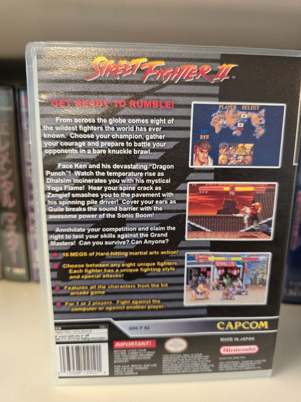 Giochi: Street Figther 2 - Super Nintendo USA version – Usato da Thonex venduto da psxswiss2000 3