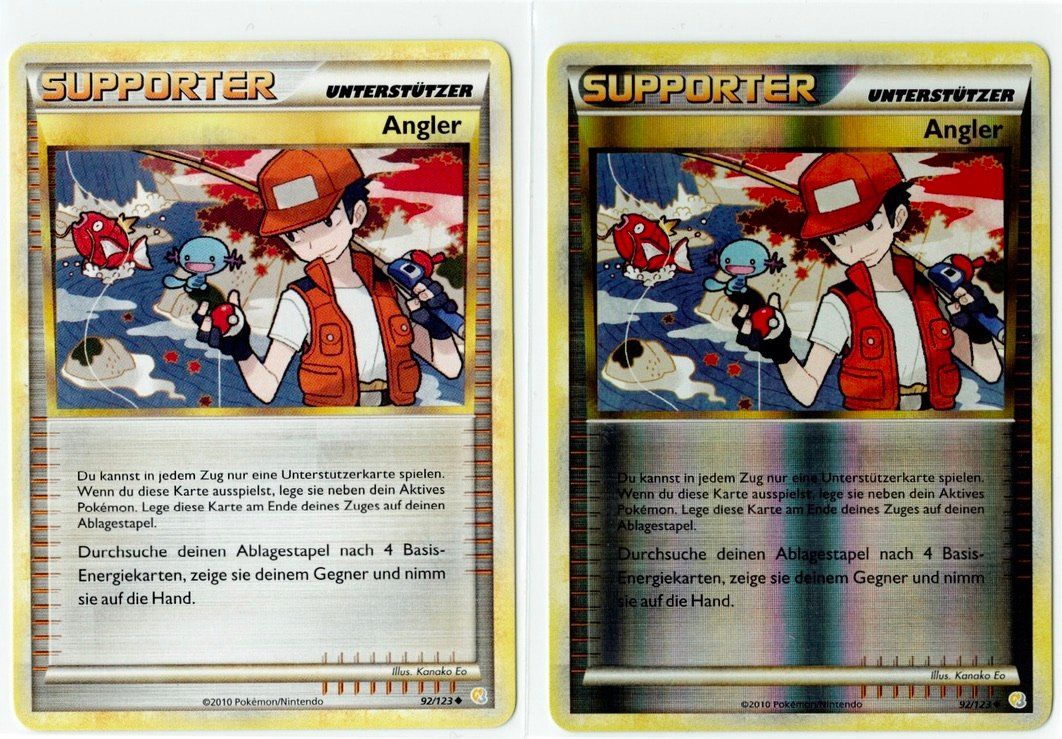Pokémon Carte collezionabili: Angler Uncommon & Reverse Holo 92 – Usato da Zürich venduto da PACE79